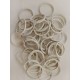 Elastice pentru bani, 60% cauciuc, 1kg/punga, D 30, grosime 1.5mm x 1.5mm, Optima - albe