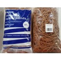 Elastice pentru bani, 90% cauciuc, 500gr./punga, D 90, grosime 1.5mm x 1.5mm, Optima - natural