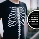 Tricou pentru copii AR (Realitate Augmentata), Curiscope Virtuali Tee, Corpul uman, marimea L