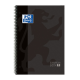 Caiet cu spirala, OXFORD Europeanbook 1, A4+, 80 file-90g/mp, hardcover negru, Scribzee-mate