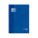 Caiet cu spirala, OXFORD Europeanbook 1, A4+, 80 file-90g/mp, hardcover bleumarin, Scribzee-dictando