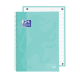 Caiet cu spirala, OXFORD Europeanbook 1, A4+, 80 file-90g/mp, hardcover turcoaz pastel, Scribzee-dic