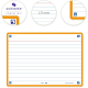 OXFORD Flash Cards 2.0, 80 flash cards/set, A6(105 x 148mm), Scribzee-dict-margine orange