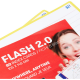 OXFORD Flash Cards 2.0, 80 flash cards/set, A6(105 x 148mm), Scribzee-dict-margine galbena