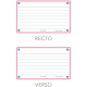 OXFORD Flash Cards 2.0, 80 flash cards/set, A7(75 x 125mm), Scribzee-dict-margine roz