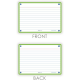 OXFORD Flash Cards 2.0, 80 flash cards/set, A6(105 x 148mm), Scribzee-dict-margine verde