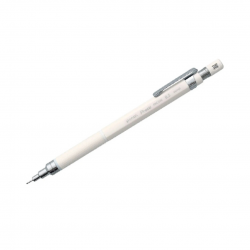 Creion mecanic profesional PENAC Protti PRC-105, 0.5mm, con metalic, varf retractabil, alb, in blist