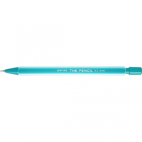 Creion mecanic PENAC The Pencil, rubber grip, 0.5mm, varf plastic - corp verde