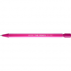 Creion mecanic PENAC The Pencil, rubber grip, 0.5mm, varf plastic - corp roz