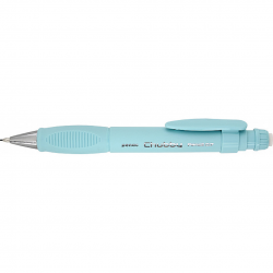 Creion mecanic PENAC Chubby, rubber grip, 0.7mm, con si varf metalic, radiera retractabila, sky blue