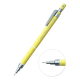Creion mecanic profesional PENAC Protti PRC-105, 0.5mm, con metalic, varf retractabil, galben, in bl
