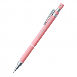 Creion mecanic profesional PENAC Protti PRC-105, 0.5mm, con metalic, varf retractabil, roz, in blist