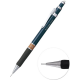 Creion mecanic profesional PENAC TLG-105, 0.5mm, con metalic, varf cilindric fix, inel maro, in blis