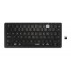Tastatura Kensington, conexiune multipla, wireless sau bluetooth, indicator de baterie, negru