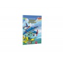 CARTE DE COLORAT A4, 16 PAGINI, AVIOANE BUCLUCASE