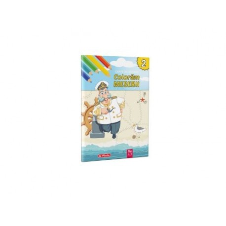 CARTE DE COLORAT A4, 16 PAGINI, MESERII