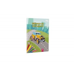 CARTE DE COLORAT A4, 16 PAGINI, MIJLOACE DE TRANSPORT