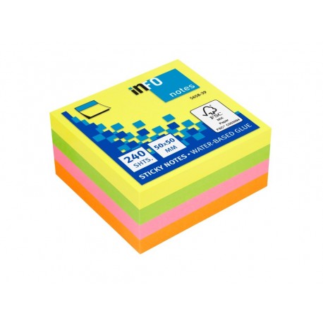 Cub Notes adeziv Briliant 50 x 50 mm