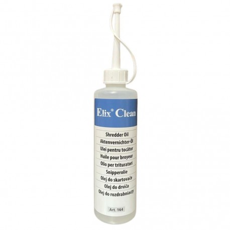 Ulei pentru distrugatoare de documente, 250ml, ELIX Clean