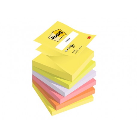 Notes adeziv Post-it® „Z” Neon unicolor