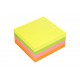 Cub notite adezive 75x75mm 320 file multicolor brilliant Info Notes, 60 bucati