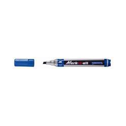 Marker permanent Stabilo Mark-4-all, varf retezat, 1 - 4 mm, negru