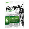 Acumulatori Power Plus AAA, 700 mAh, 4 buc/set, Energizer