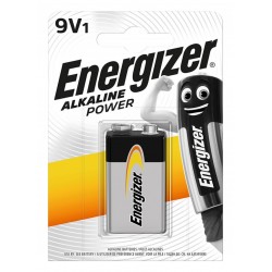 Baterii alkaline 9V, 6LR6, Energizer