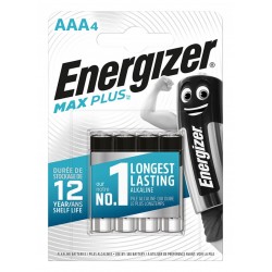 Baterii Max Plus AAA, LR03, 1.5V, 4 buc/set, Energizer