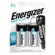 Baterii Max Plus C, LR14, 1.5V, 2 buc/set, Energizer