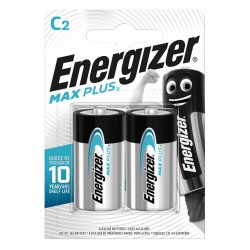 Baterii Max Plus C, LR14, 1.5V, 2 buc/set, Energizer