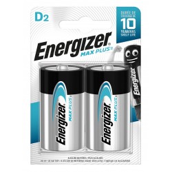 Baterii Max Plus D, LR20, 1.5V, 2 buc/set, Energizer