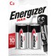 Baterii Max C, LR14, 1.5V, 2 buc/set, Energizer, dureaza cu 50% mai mult decat cele alkaline