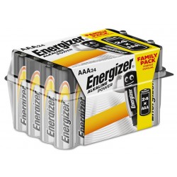 Baterii alkaline AAA, 24 buc/box, Energizer