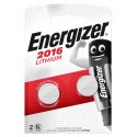 Baterii litiu CR2016, 2 buc/set, Energizer