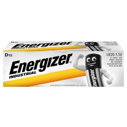 Baterii industriale D, 12 buc/cutie, Energizer