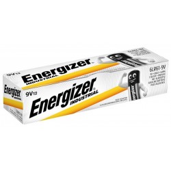 Baterii industriale 9V, 12 buc/cutie, Energizer