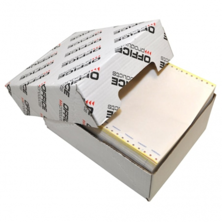 Hartie imprimanta, A4, 2 exemplare, alb/alb (750 set/cutie), Office Products