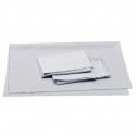 Laveta microfiber pentru echipamente optice, dimensiune - 20 x 20cm, ELIX Clean - alba