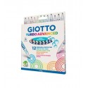 Carioca super lavabila, varf 2.8mm, 12 buc/cutie, GIOTTO Turbo Maxi