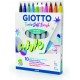 Carioca, varf flexibil (tip pensula), 10 buc/set, GIOTTO
