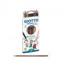 Creioane colorate, culori tonurile pielii, 12buc/cutie, GIOTTO Stilnovo