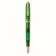 STILOU SOUVERAN M800 M GREEN DEMONSTRATOR, PENITA AUR 18K, ACCESORII PLACATE CU RODIU, CUTIE CADOU