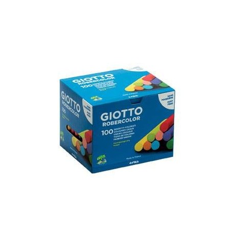 Creta colorata, cilindrica, 100buc/cutie, GIOTTO