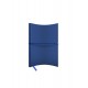 AGENDA NEDATATA A5 CASTELLI, COPERTA FLEXIBILA HORIZON MAT BLEUMARIN, ELASTIC ORIZONTAL BLEUMARIN, DICTANDO IVORY