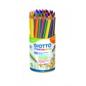 Creioane colorate 48 culori/tub, GIOTTO Stilnovo Maxi