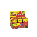 Creioane cerate din plastic, 12 culori/tub, GIOTTO be-be