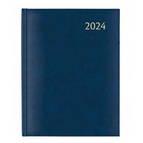 Agenda 21x27cm,7zile/2pag(128pag), PLAN-A-WEEK - Florence albastru