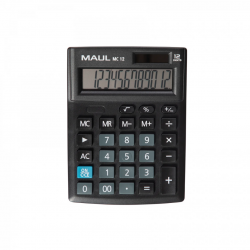 Calculator de birou MAUL MC12, 12 digits - negru