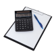 Calculator de birou MAUL ECO850, 12 digits, realizat din plastic reciclat, incarcare solara - negru
